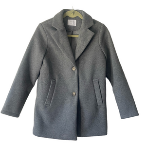 Zara Kids Gray Pea Coat